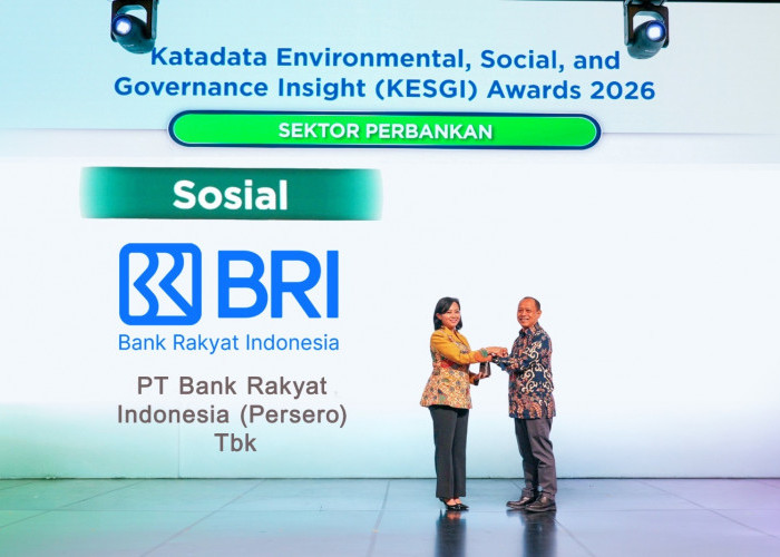 Dari Inklusi ke Pemberdayaan, Kinerja Sosial BRI Raih Pengakuan di Katadata ESG Insight Award 2026 