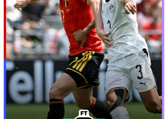 Mesir Nyaris Kejutan, Belgia Susah Payah Amankan Satu Poin di Grup G
