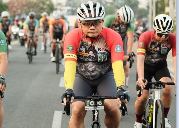 KAI Ngebel KOM 2026 Debut Manis, 500 Cyclist dari Tujuh Negara Gerakkan Sport Tourism Madiun-Ponorogo