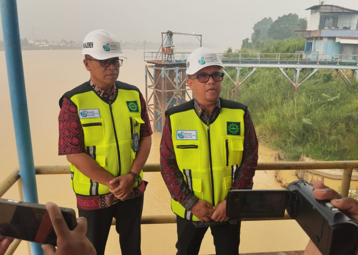 Kekeruhan Batanghari Tembus 4.500 NTU, 38 Ribu Pelanggan Tirta Mayang Terdampak Pelayanan