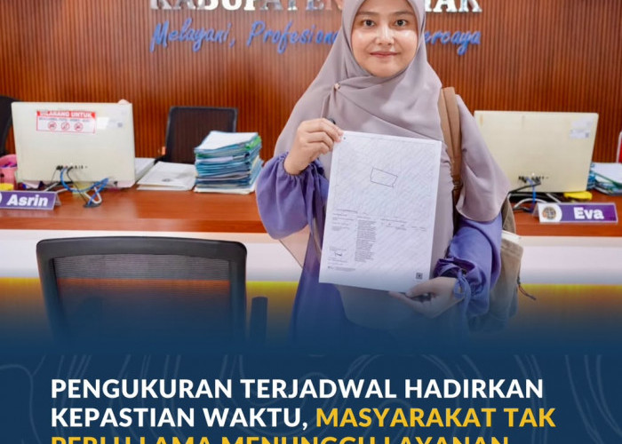 Pengukuran Terjadwal Hadirkan Kepastian Waktu, Masyarakat Tak Perlu Lama Menunggu Layanan Pertanahan