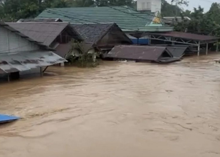 Banjir Bandang Melanda Dua Kecamatan di Balangan Kalsel