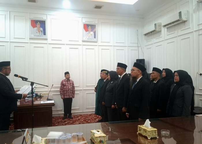 Sekda Sudirman Lantik 13 Pejabat Fungsional Pemprov Jambi, Berikut Nama-Namanya