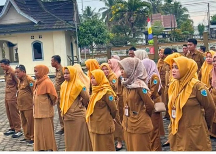 Tekankan Disiplin Pegawai, Sekretariat DPRD Batang Hari Gelar Apel Rutin
