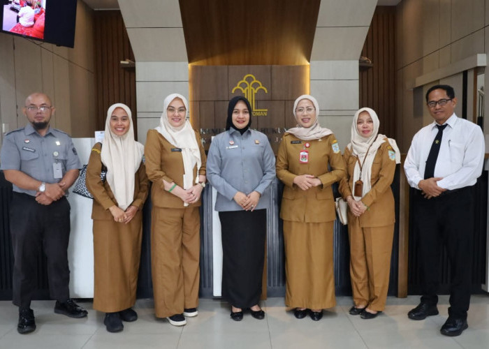 Perkuat Sinergi Layanan Hukum, Kanwil Kemenkum Jambi Terima Audiensi Disdagperin Kota Jambi 