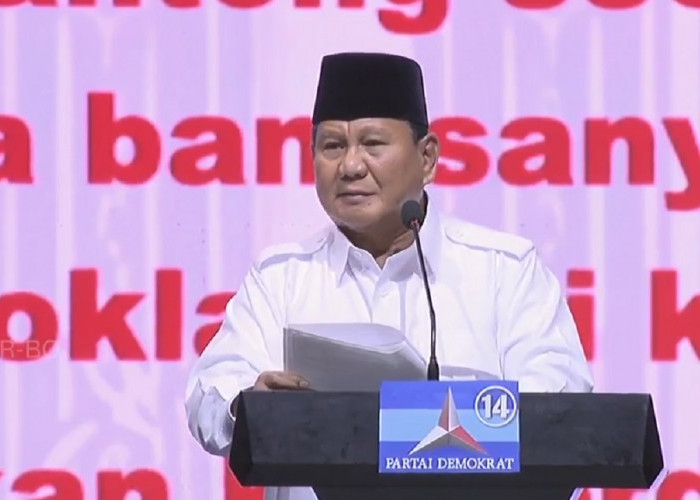 RESMI! Prabowo Nambah Kekuatan Diusung Demokrat