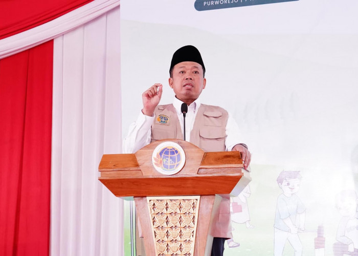 Di Momen Pencanangan GEMAPATAS 2025, Menteri Nusron: Semua Masyarakat Wajib Pasang Patok