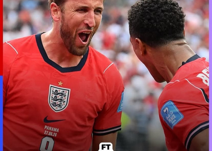 Jinakkan Panama 2-0, Inggris Segel Gelar Juara Grup L