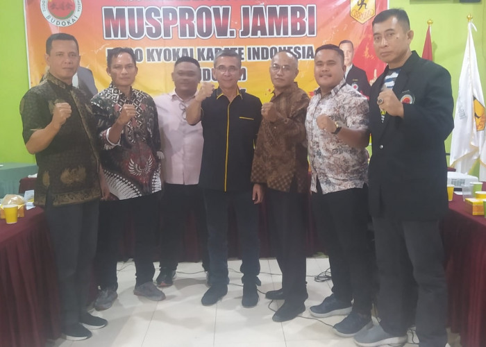 AKBP Dr H Dadang Pimpin Pengprov Budokai Jambi Tahun 2023 - 2027