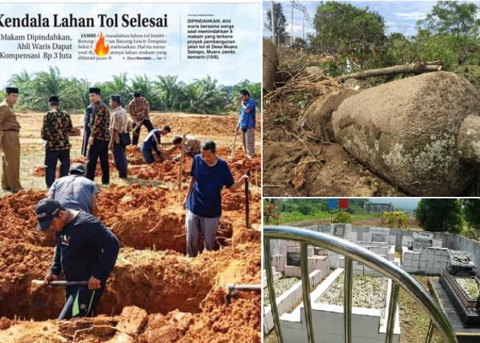 Makam-makam di Tengah Proyek Jalan Tol Trans Sumatera, Nomor 1 Usia 18 Abad, No 4 Ngeri Ada Ribuan!