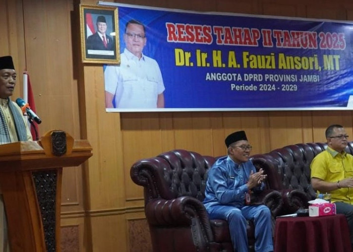 Sekda Dampingi Fauzi Anshori Reses ke Merangin
