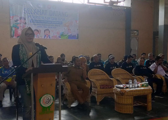 Buka FLS3N dan O2SN Tanjabtim, Bupati Dillah Tekankan Sportivitas