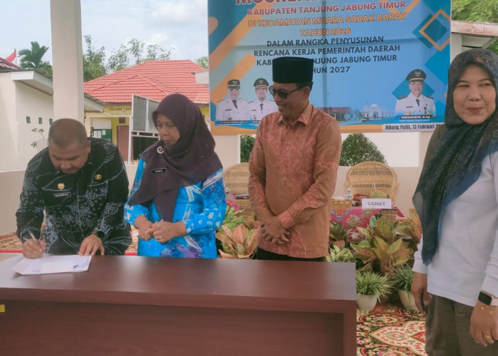 Musrenbang Muara Sabak Barat Bahas Usulan RKPD 2027