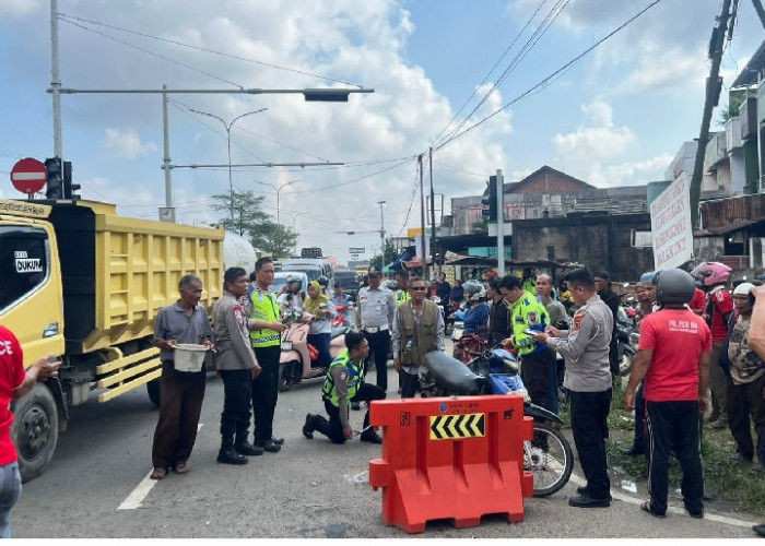 Lakalantas Maut di Alam Barajo, Penumpang Motor Tewas di Tempat