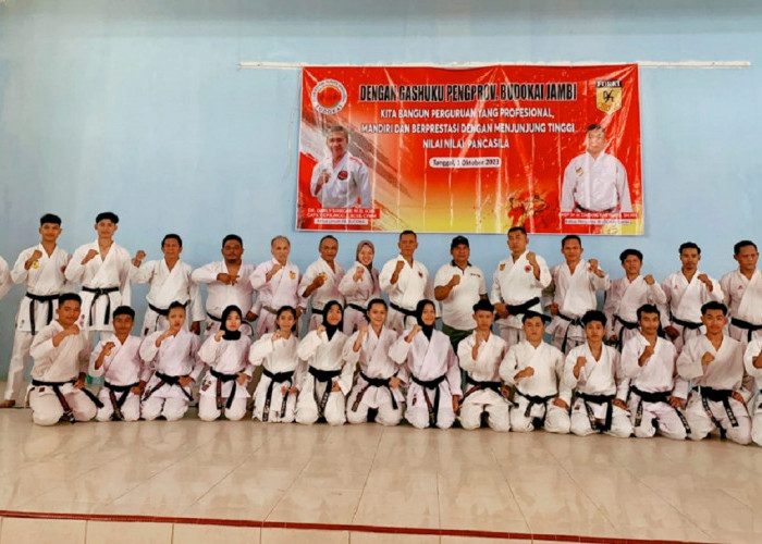 300 Karateka Budokai Sukseskan Gashuku Jambi