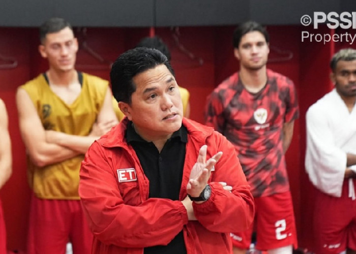 Masuk Ruag Ganti, Erick Thohir Minta Seluruhnya Lakukan Introspeksi