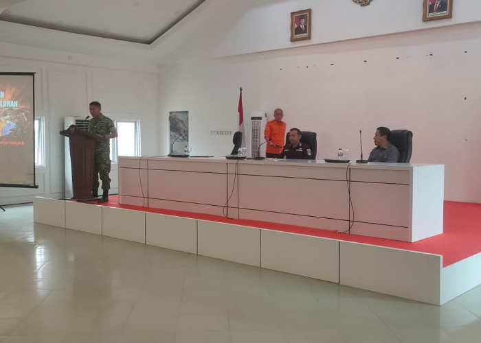 Rapat Koordinasi Karhutla Tanjabtim, Pemadaman Dipusatkan di Sadu dan Berbak, Status Siaga Diusulkan