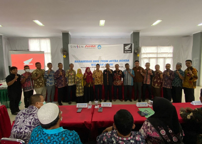 Sinsen Gelar Sarasehan bersama 23 SMK Mitra Binaan Astra Honda se-Provinsi Jambi 