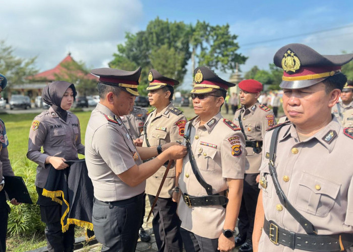 Rotasi Besar di Polres Muaro Jambi, 11 Pejabat Strategis Berganti