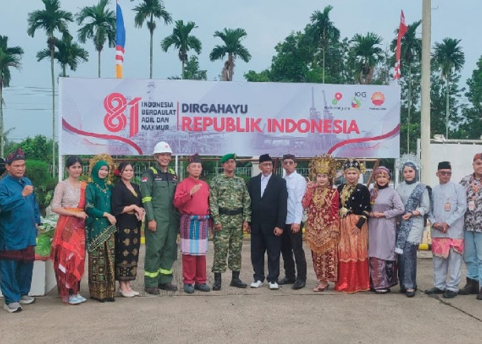 Semarak HUT RI ke-81: SKK Migas PetroChina Gelar Upacara di Dua Basecamp Sekaligus Kampanyekan Antisuap