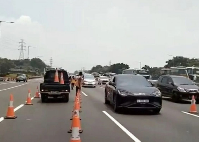 Arus Mudik Lebaran Makin Padat, Jasamarga Tambah Jalur Contraflow di Tol Japek