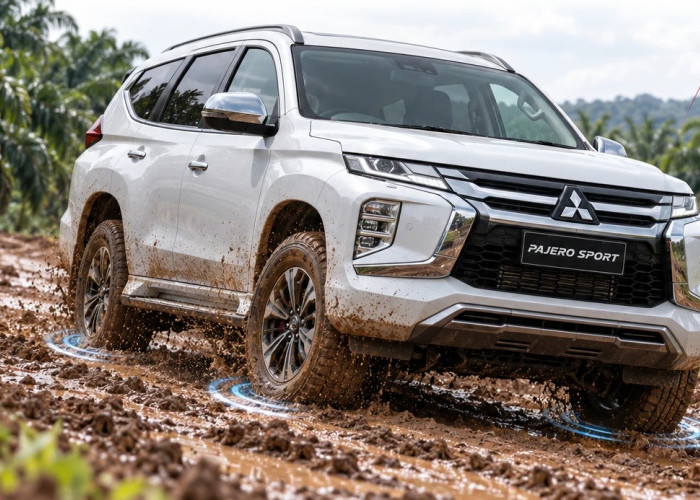 Mitsubishi Pajero Sport Siap Tembus Medan Berat dan Asap Pekat di Area Karhutla