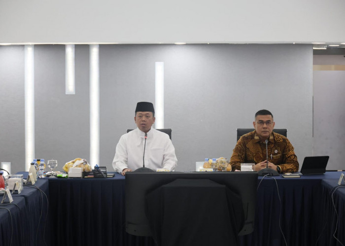 Rapim Semester I, Menteri Nusron Minta Jajaran Evaluasi Tunggakan dan Layanan Elektronik