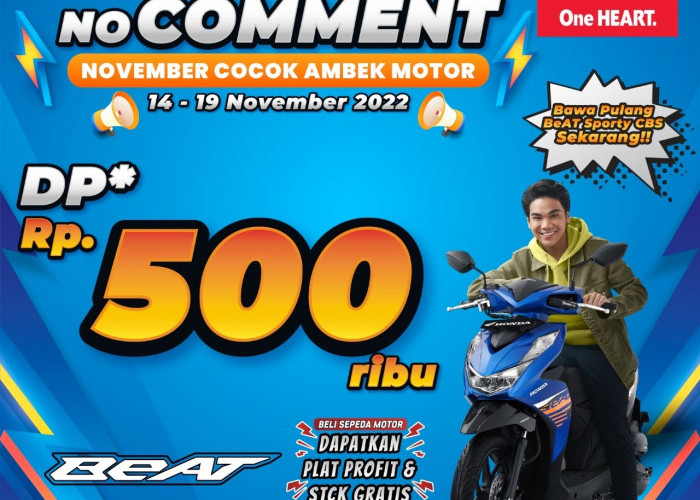 November Cocok Ambek Motor, Sinsen Berikan Promo No Comment 