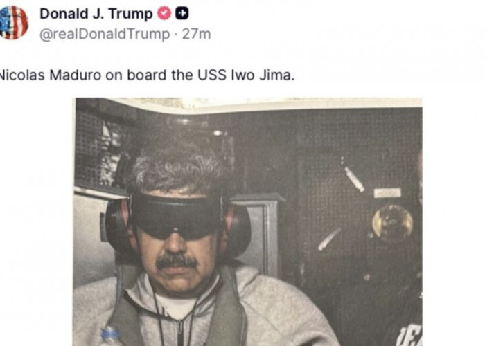 Presiden Maduro Ditangkap AS, Pendukungnya Gelar Aksi di Depan Istana Venezuela