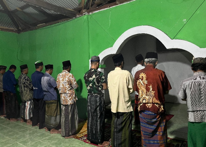 TMMD ke 127 Kodim 0415/Jambi, Personel Satgas Tetap Jaga Ibadah di Bulan Suci Ramadhan