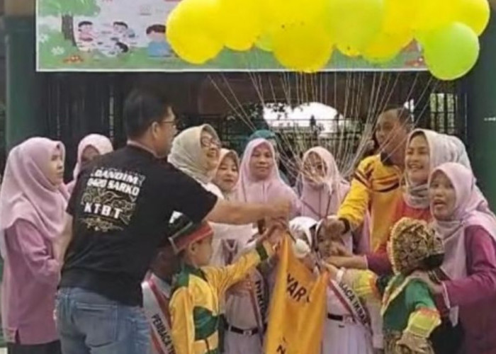 Bupati H M Syukur Buka Gebyar Taman Kanak-kanak