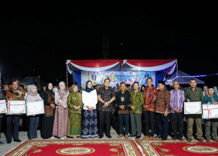 Dinas PPKB Juara Lomba Design Logo HUT ke-76 Merangin