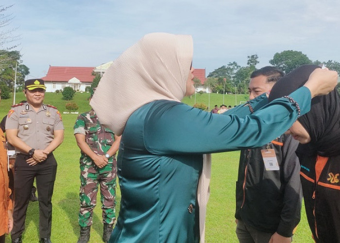 Bupati Tanjabtim Pimpin Apel Siaga Sensus Ekonomi 2026