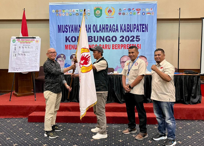 Lewat Dua Putaran, Mahilli Menangi Pemilihan Ketua Umum KONI Bungo 