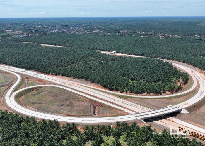 Progres Jalan tol Betung-Jambi Sudah 49 persen, Jarak Tempuh Betung-Supat Induk Hanya 30 Menit