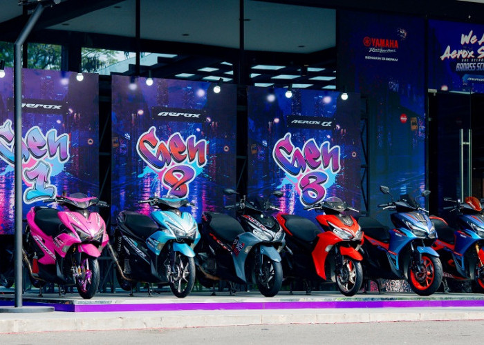 Ribuan Gen-Z Padati ‘The Biggest Badass Party’ di Jakarta, Rayakan 10 Tahun Dominasi Yamaha Aerox