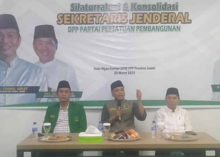 Sekjen Arwani Thomafi Optimistis PPP Jambi Sumbangkan Satu Kursi Ke Senayan