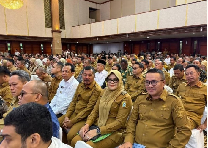 Wako Alfin Hadiri Rakor Nasional Mitigasi Kekeringan Lahan Pertanian