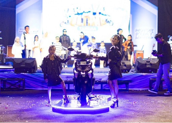 Yamaha Karnaval Gear Ultima di Jambi Selatan Berlangsung Meriah, Ratusan Warga Antusias Hadiri Event Akbar