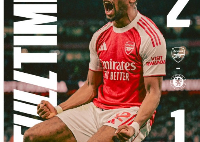Arsenal Makin Kokoh di Puncak Klasemen Usai Gebuk Chelsea 2-1