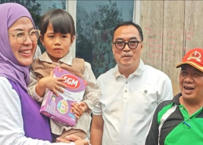 Hj Lavita Syukur Salurkan Bantuan Genting untuk Balita Stunting dan Ibu Hamil KEK di Lembah Masurai