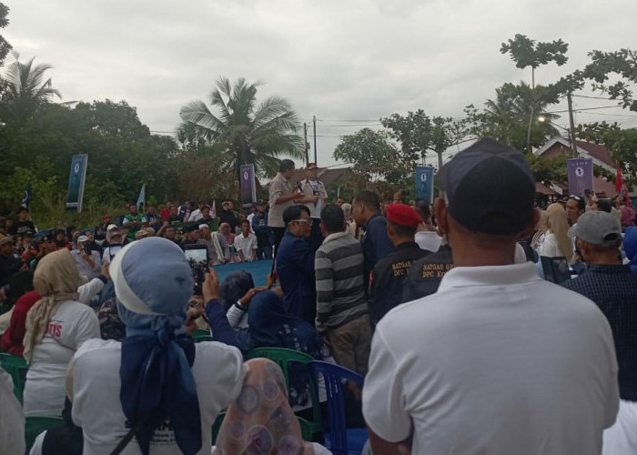 Ribuan Warga Kota Jambi Hadiri Kampanye Dan Komitmen Coblos Romi-Sudirman