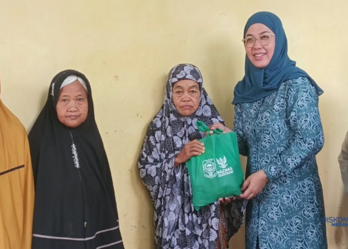 Ny. Lavita Syukur Salurkan Bantuan 689 Paket Sembako untuk Lansia dan Dhuafa di Merangin