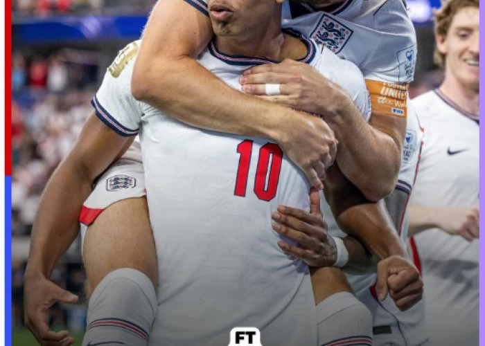 Inggris Hajar Kroasia 4-2, Harry Kane Cetak Dua Gol