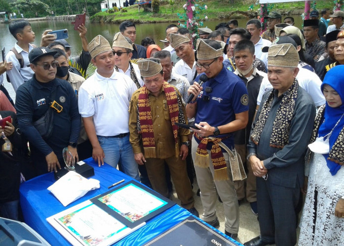 Kunjungi Kerinci, Menparekraf Sandiaga Uno: Kerinci Memiliki Daya Tarik yang Luar Biasa