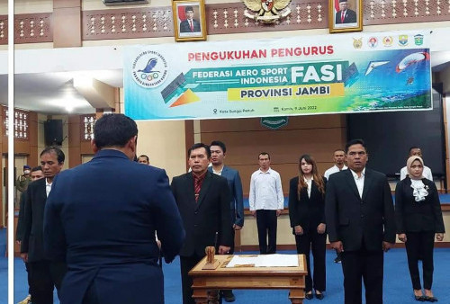 Pengurus FASI Provinsi Jambi Resmi Dikukuhkan 