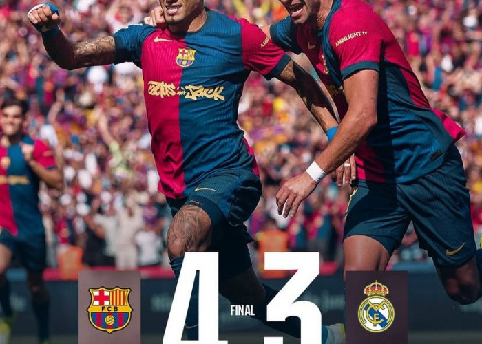 Musim 2024/2025, Barcelona Tampar Real Madrid 4 Kali