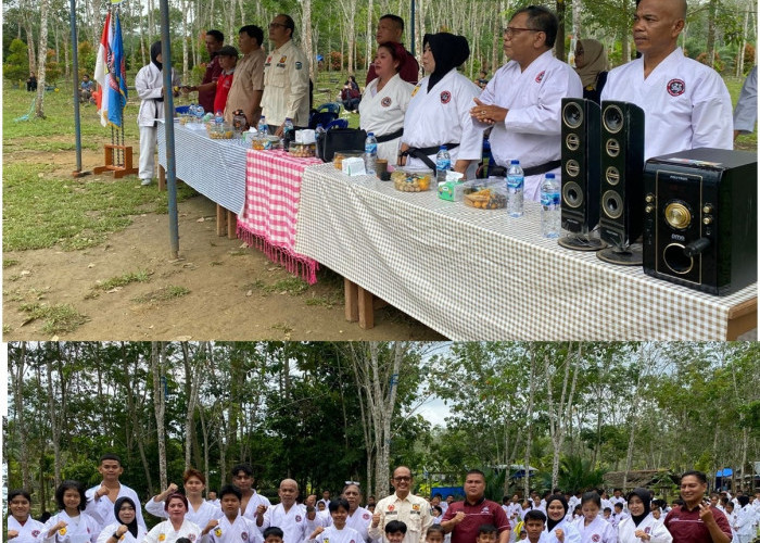 Dihadiri MSH INKANAS Pengda Jambi, INKANAS Tebo Uji 120 Kohai Naik Tingkat