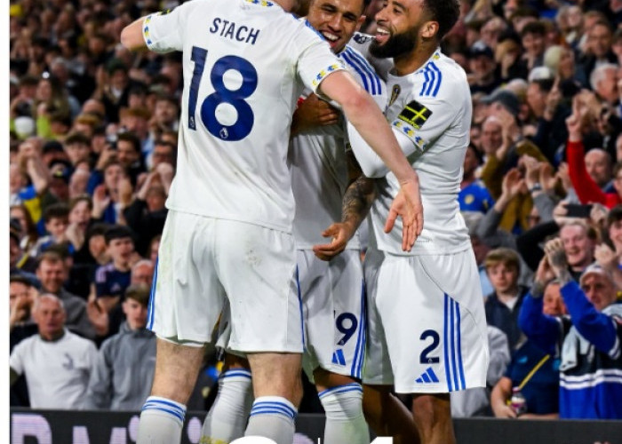 Tekuk Burnley 3-1, Leeds United Jauhi Zona Degradasi