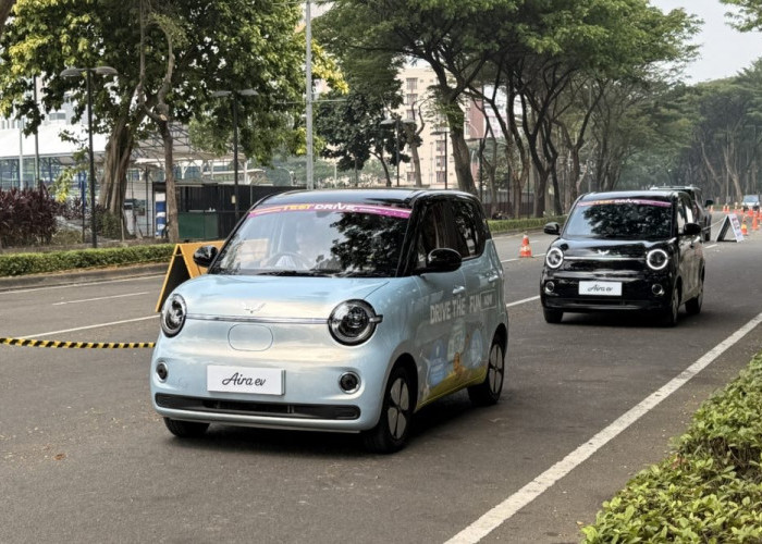 Wuling Aira ev Jadi Bintang Utama, Dorong Pencapaian 3.290 SPK Wuling di GIIAS 2026